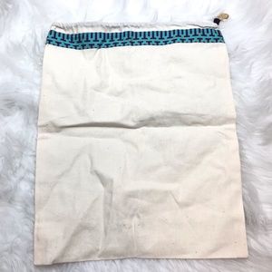Authentic Tory Burch Large Dust Bag Drawstring Storage Bag
